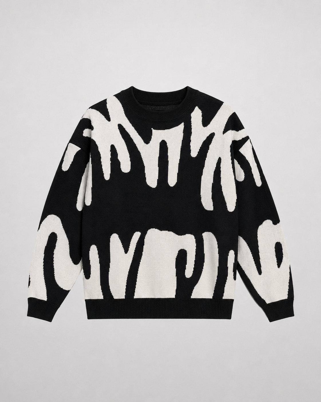 Sudadera Abstract Brush Oversize