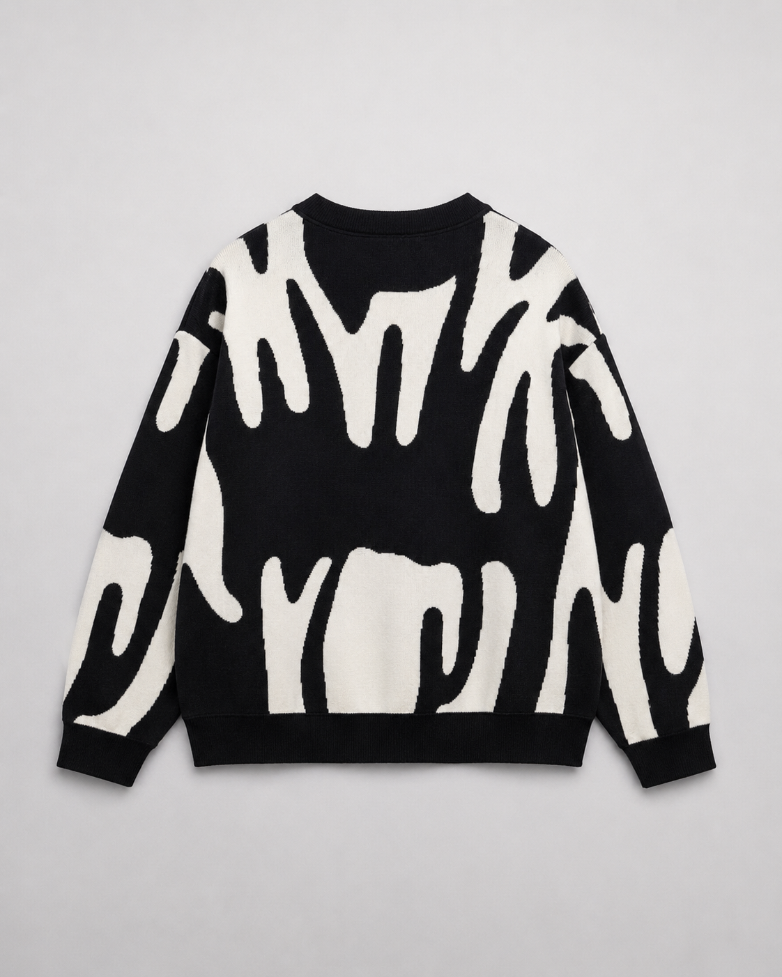 Sudadera Abstract Brush Oversize