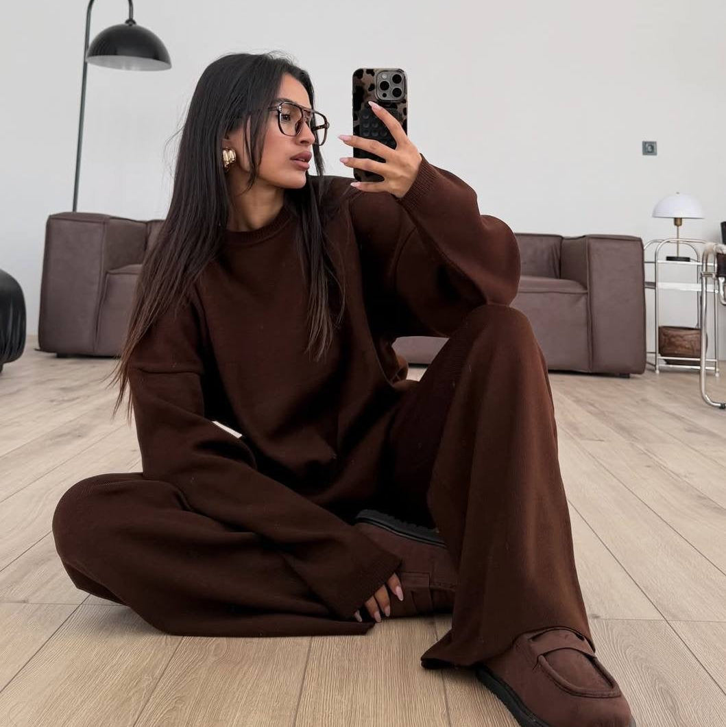 Pantalón de Punto con Cintura Elástica Bárbara