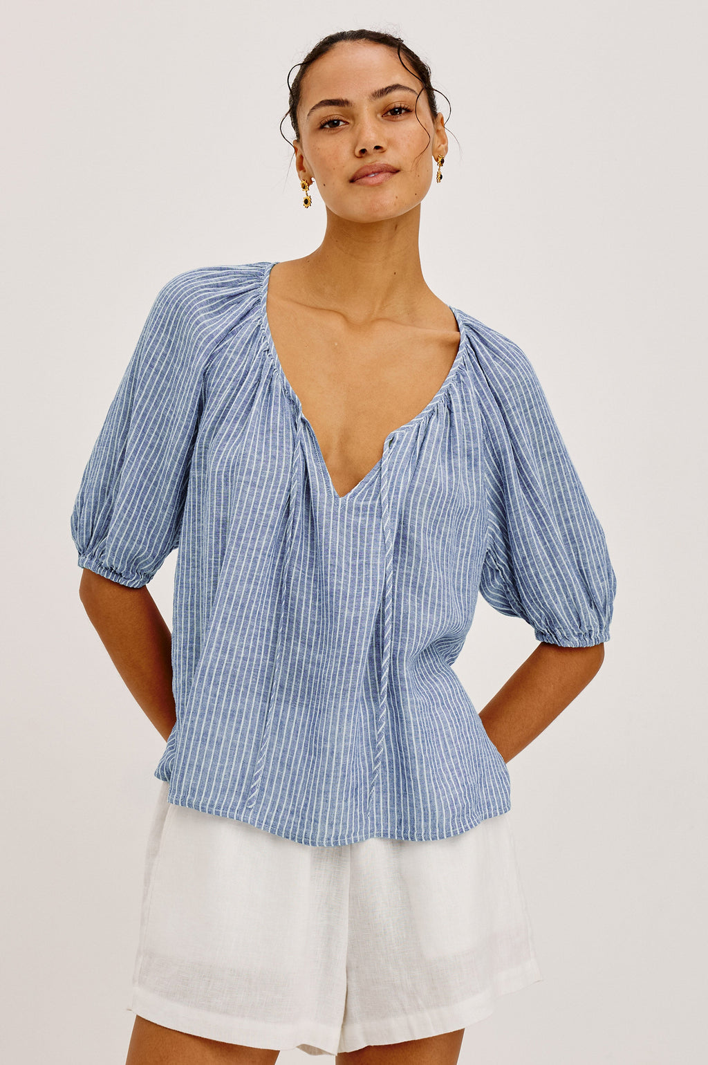 KIRSTIE TOP - BARLETTA STRIPE