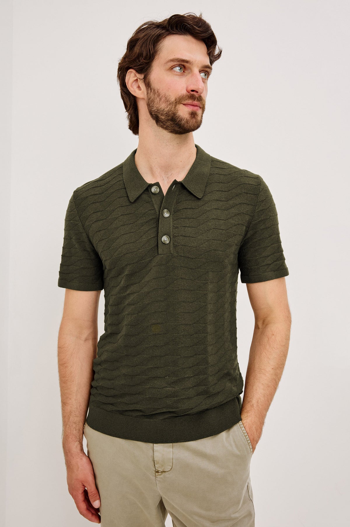 VANCE SHIRT - CEDAR NAVY SILVER