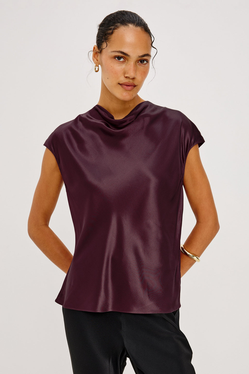 LORETTA TOP - WINE
