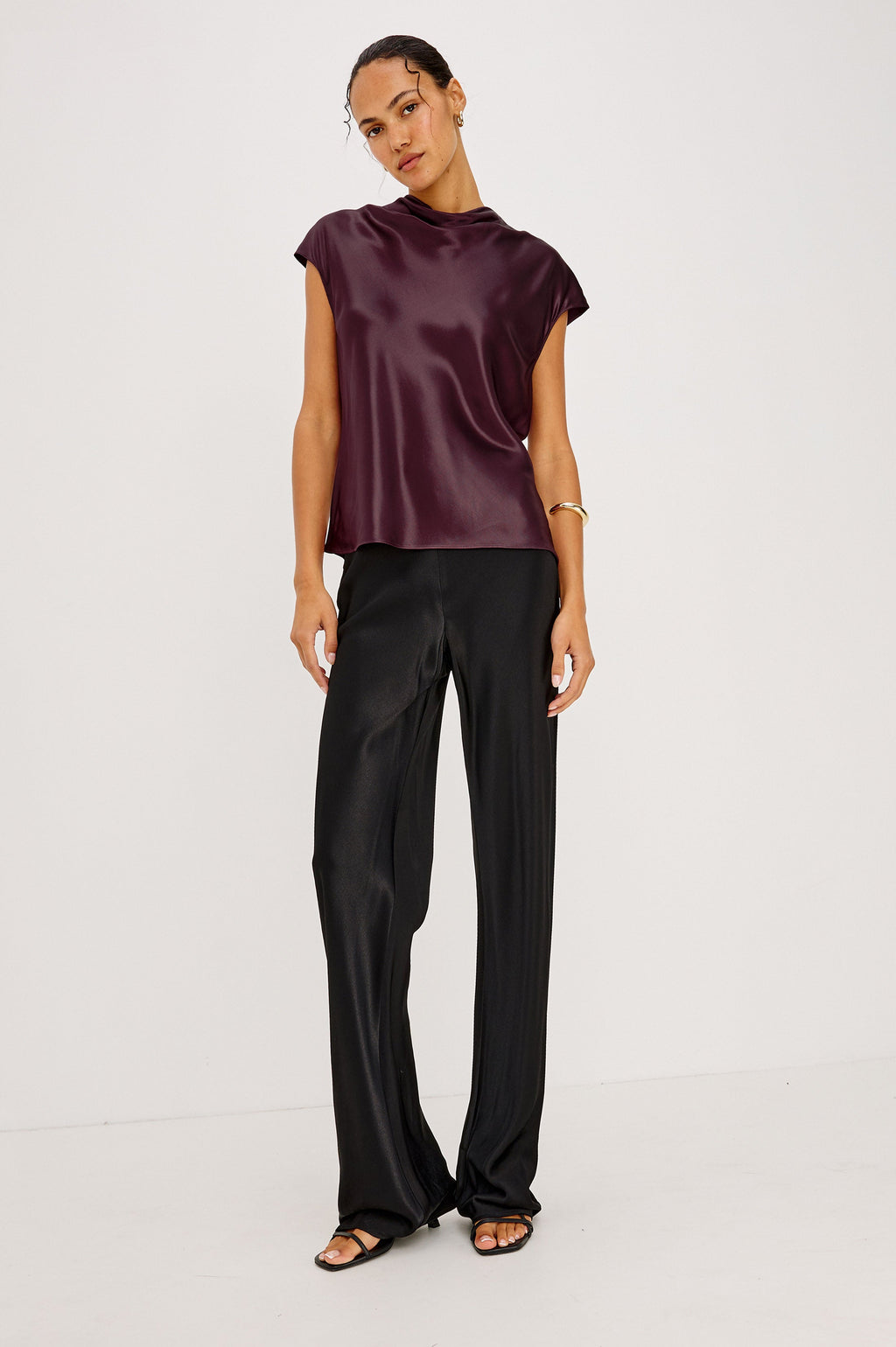 LORETTA TOP - WINE