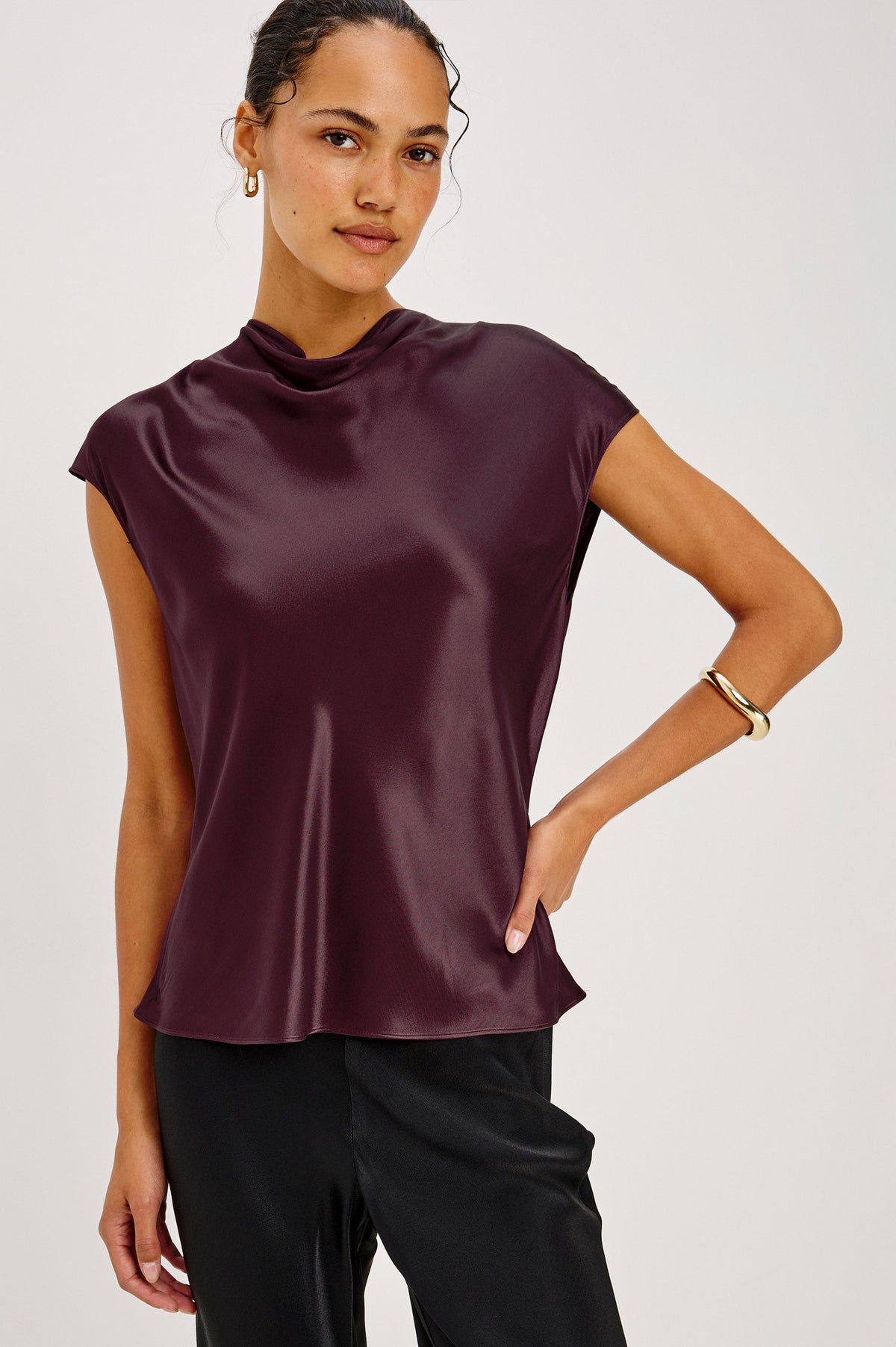 LORETTA TOP - WINE