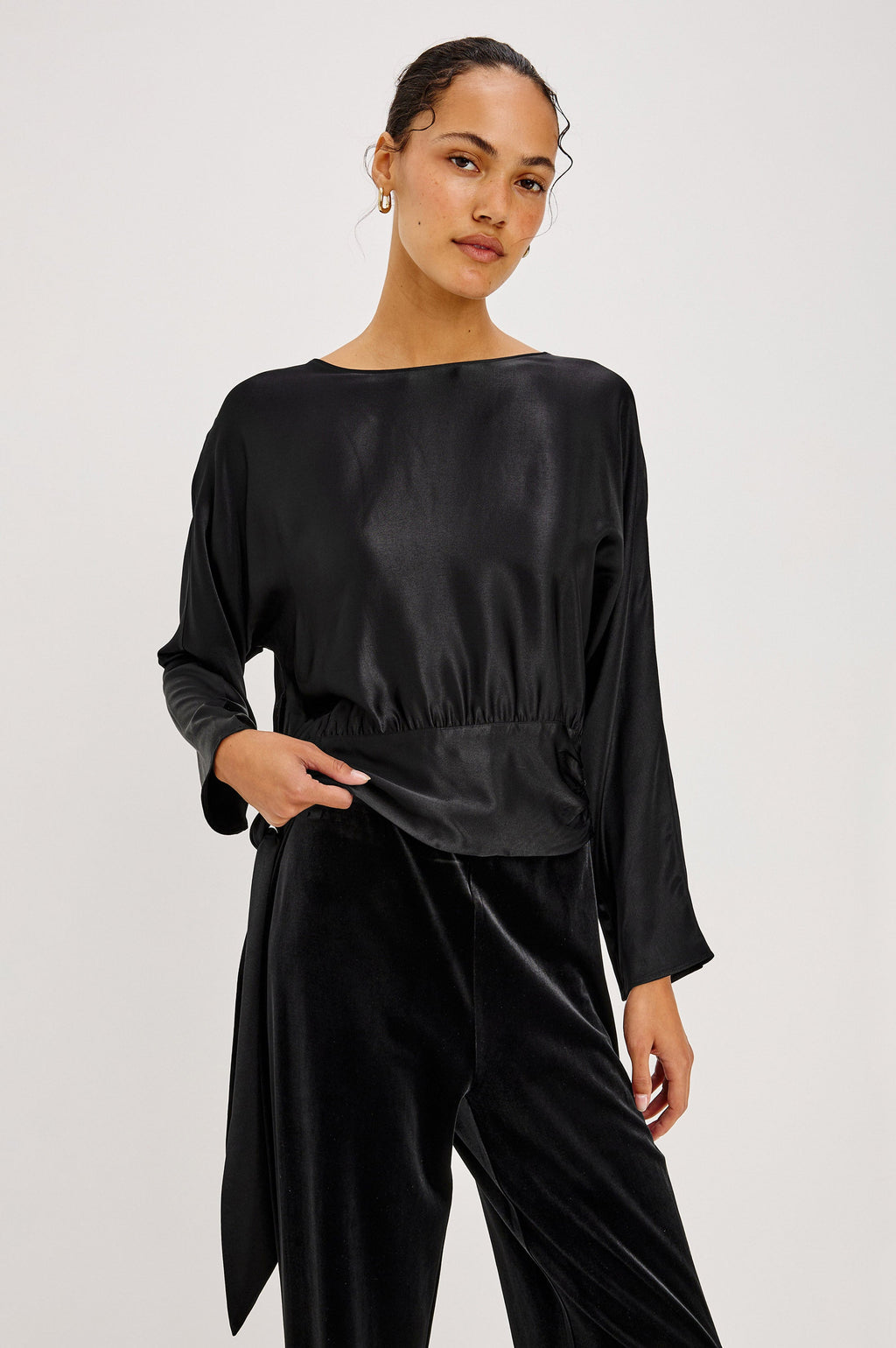 OPAL TOP - BLACK