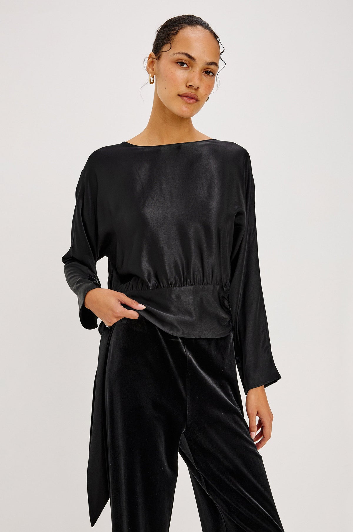 OPAL TOP - BLACK