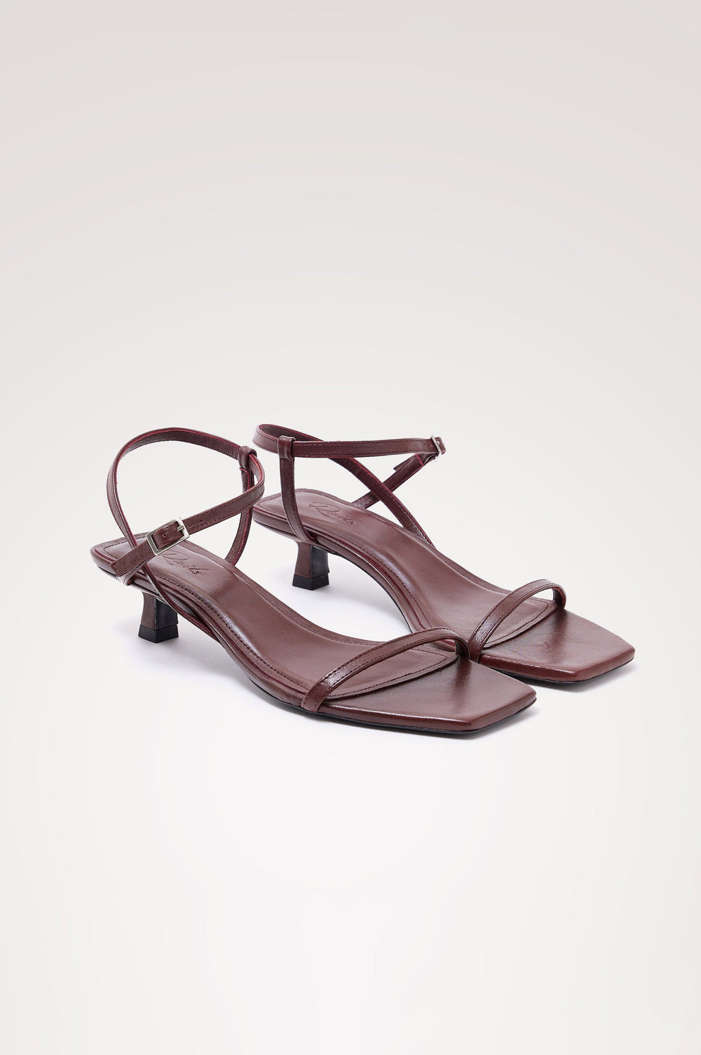 PALMA HEEL - BURGUNDY