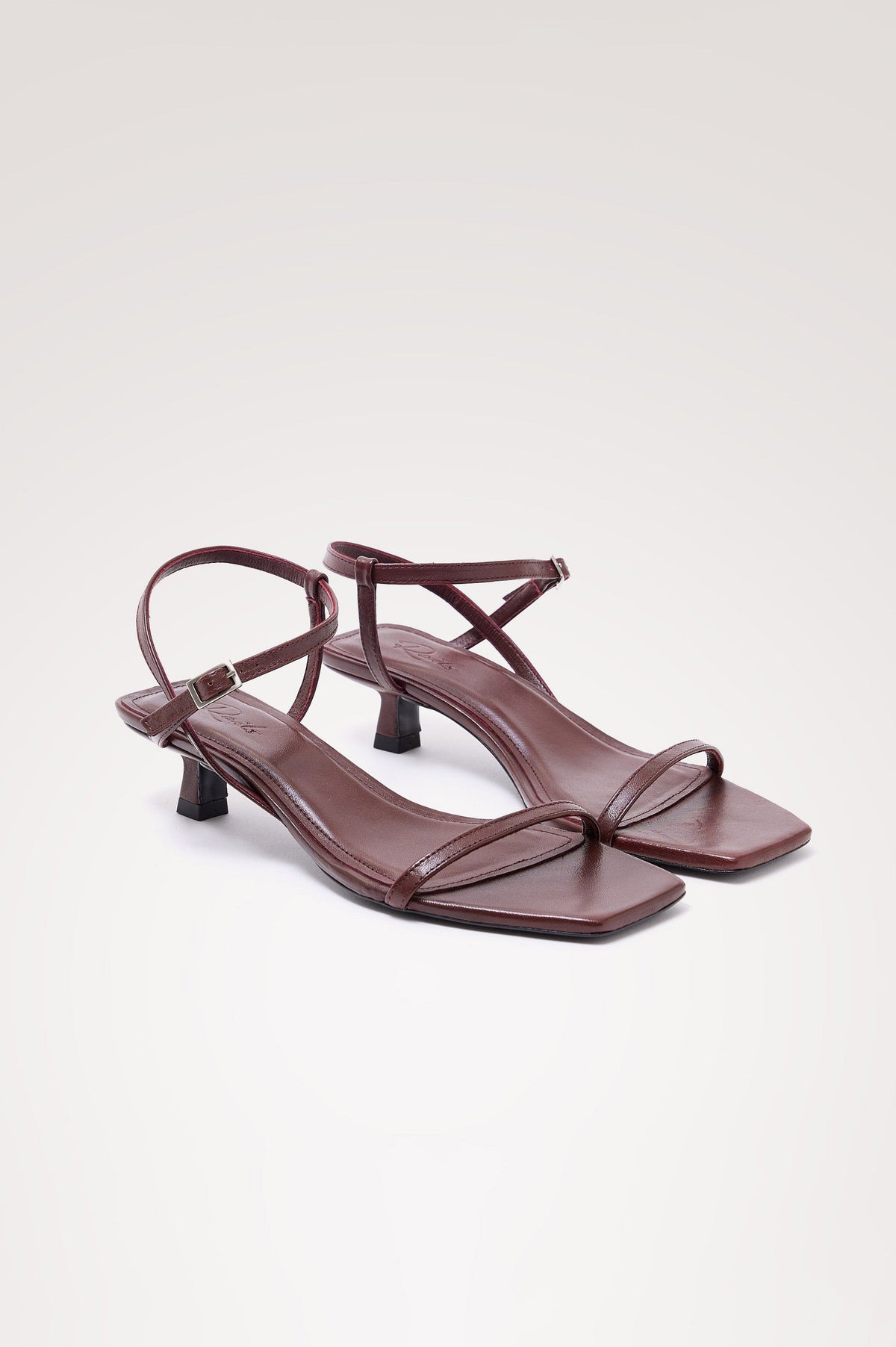 PALMA HEEL - BURGUNDY