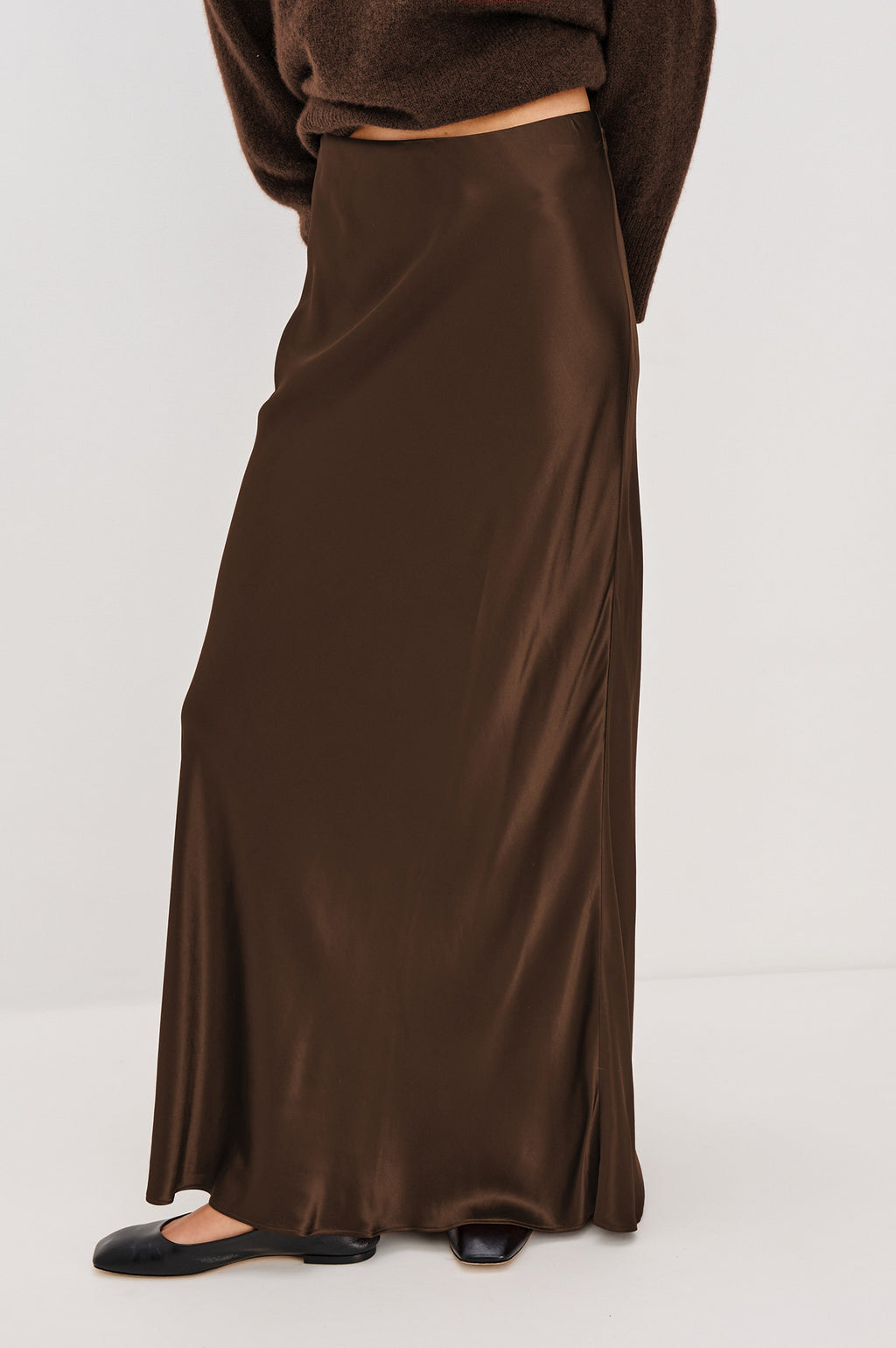 ROMINA SKIRT - ESPRESSO