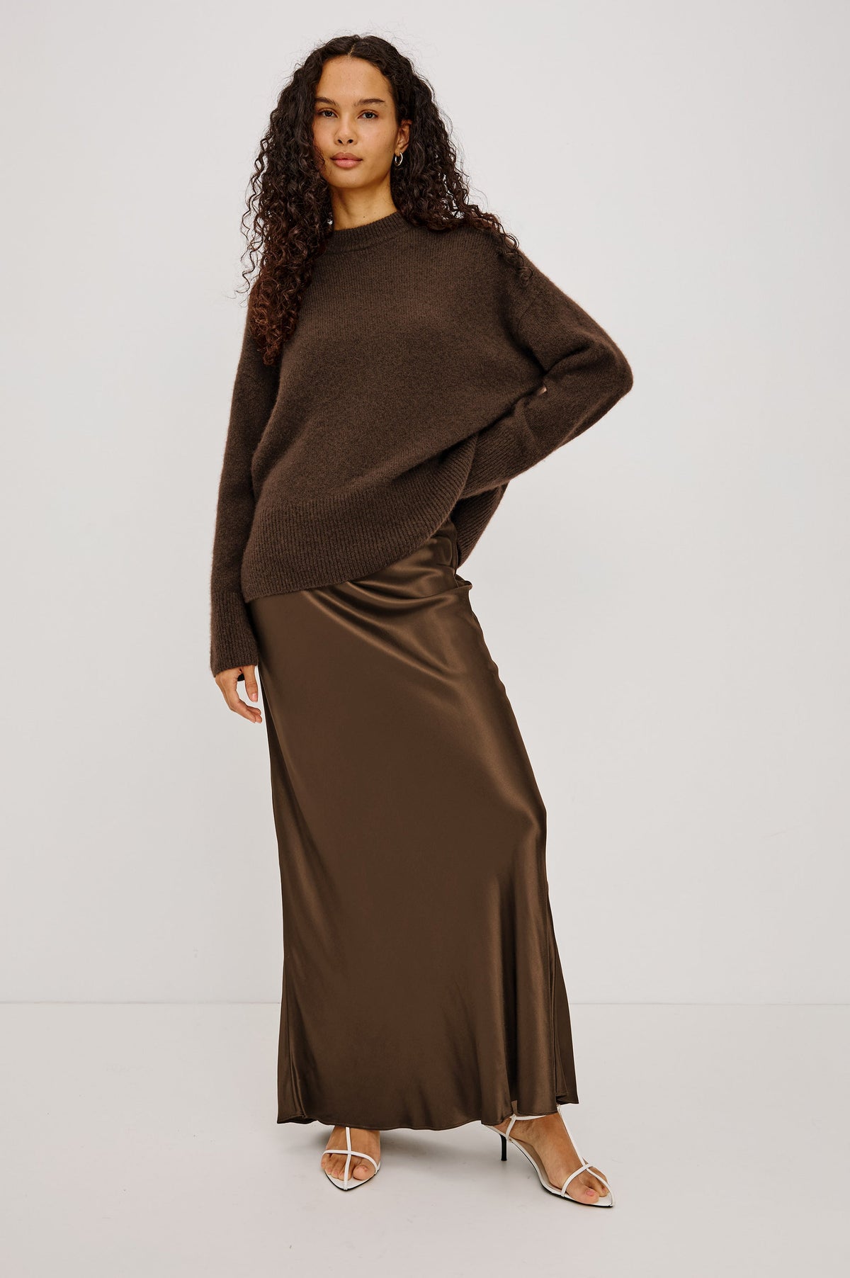 ROMINA SKIRT - ESPRESSO