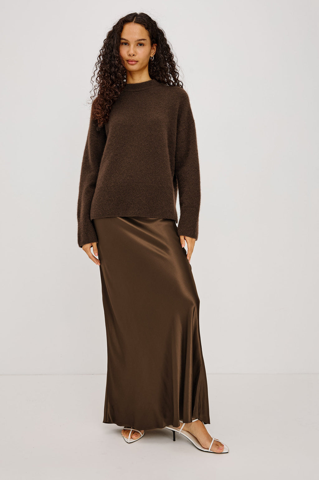 ROMINA SKIRT - ESPRESSO
