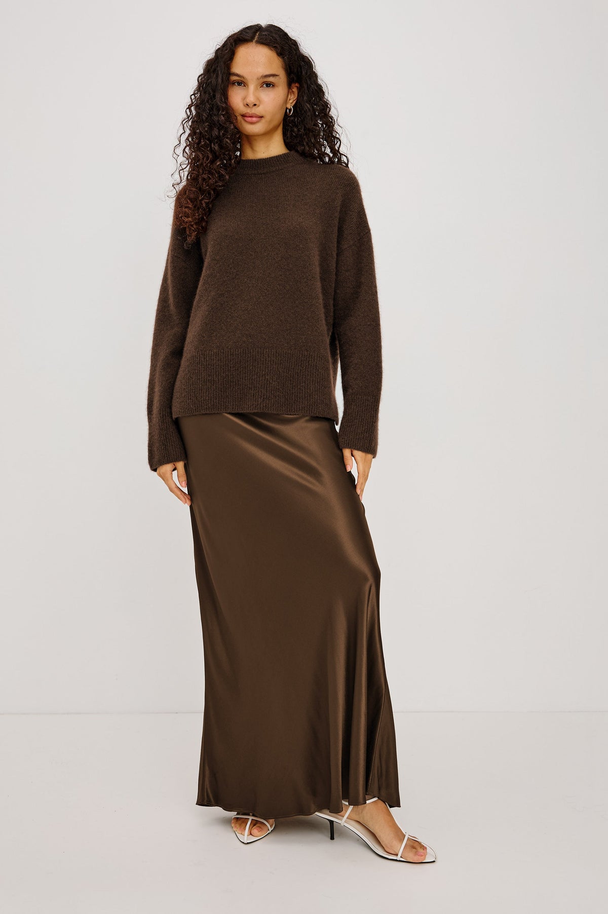 ROMINA SKIRT - ESPRESSO