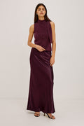 ROMINA SKIRT - WINE