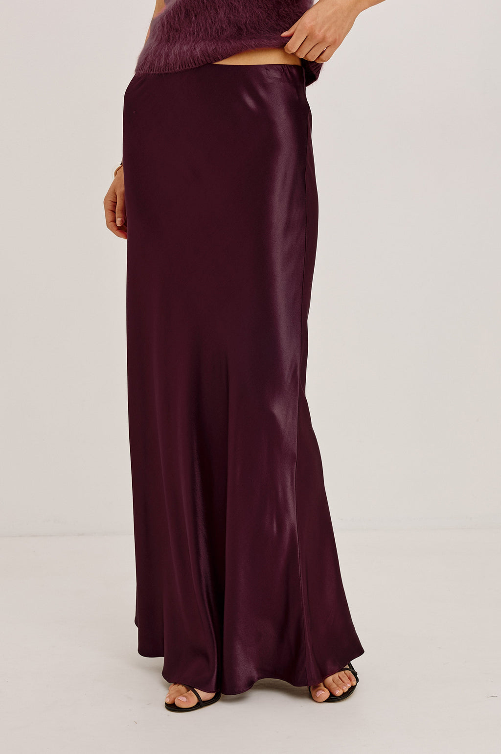 ROMINA SKIRT - WINE