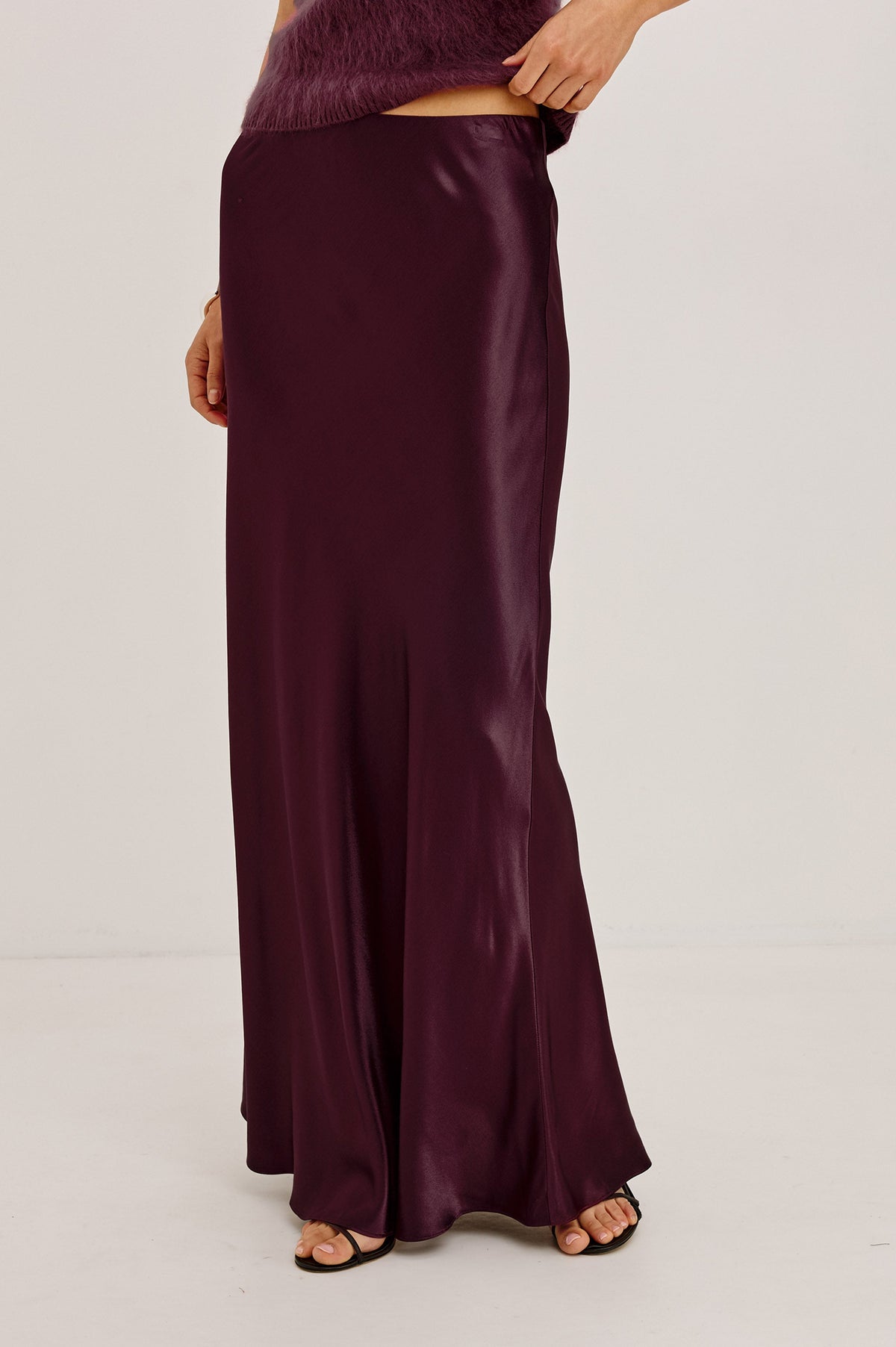 ROMINA SKIRT - WINE