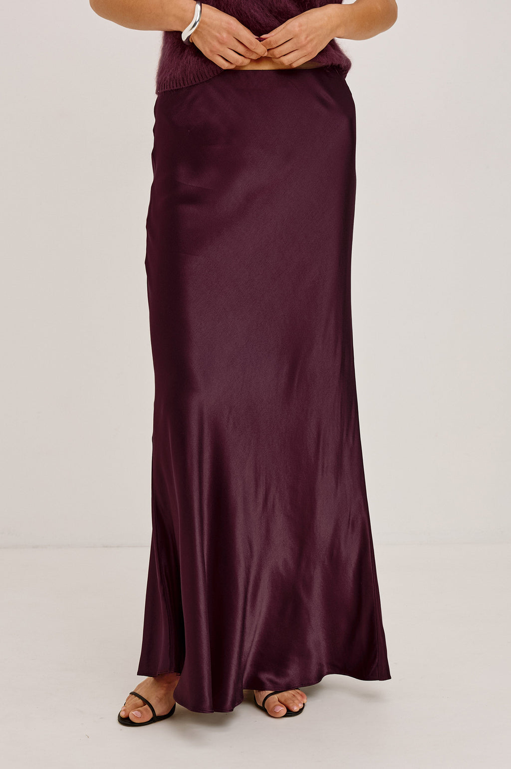 ROMINA SKIRT - WINE