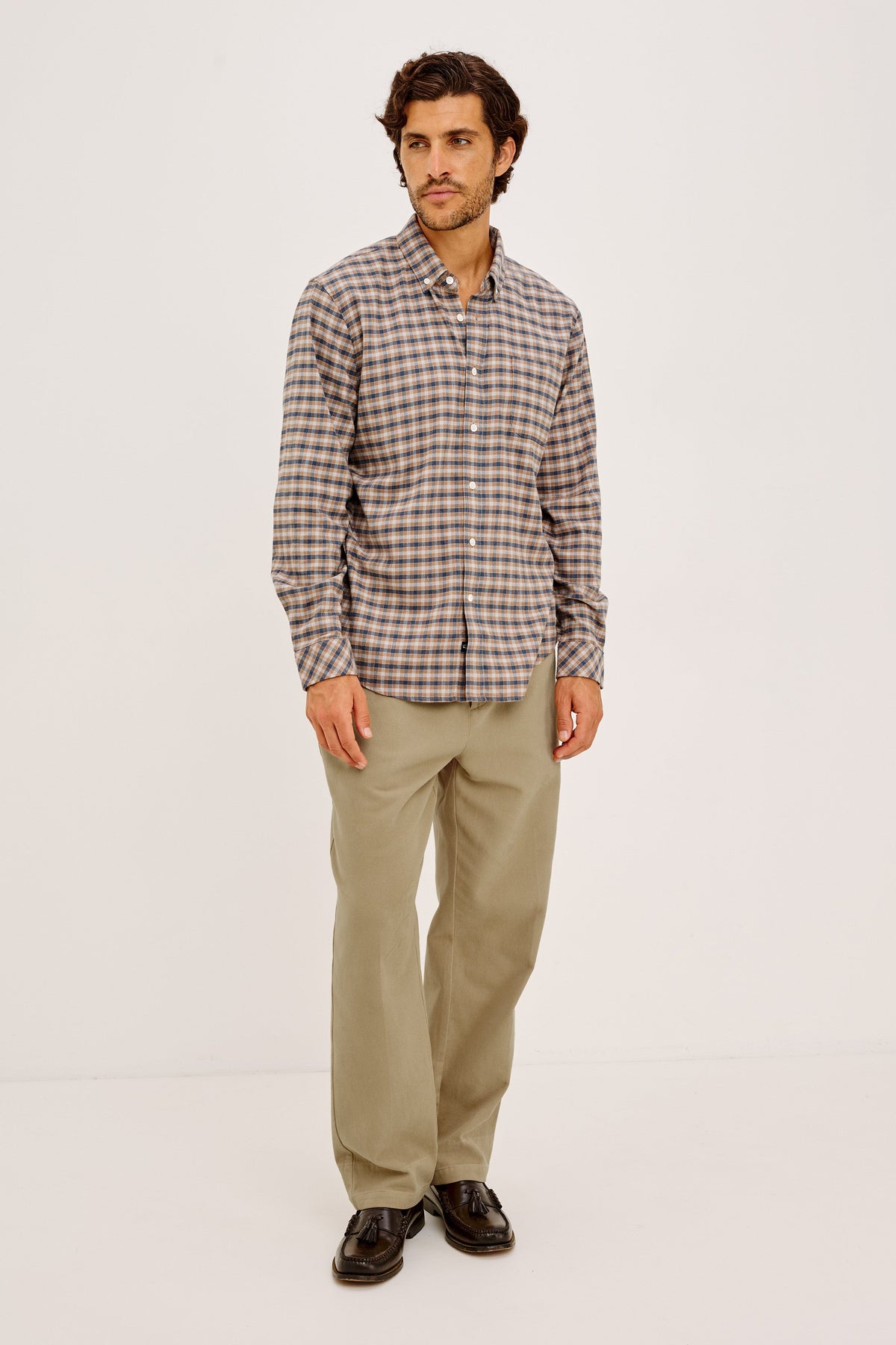 VANCE SHIRT - CEDAR NAVY SILVER