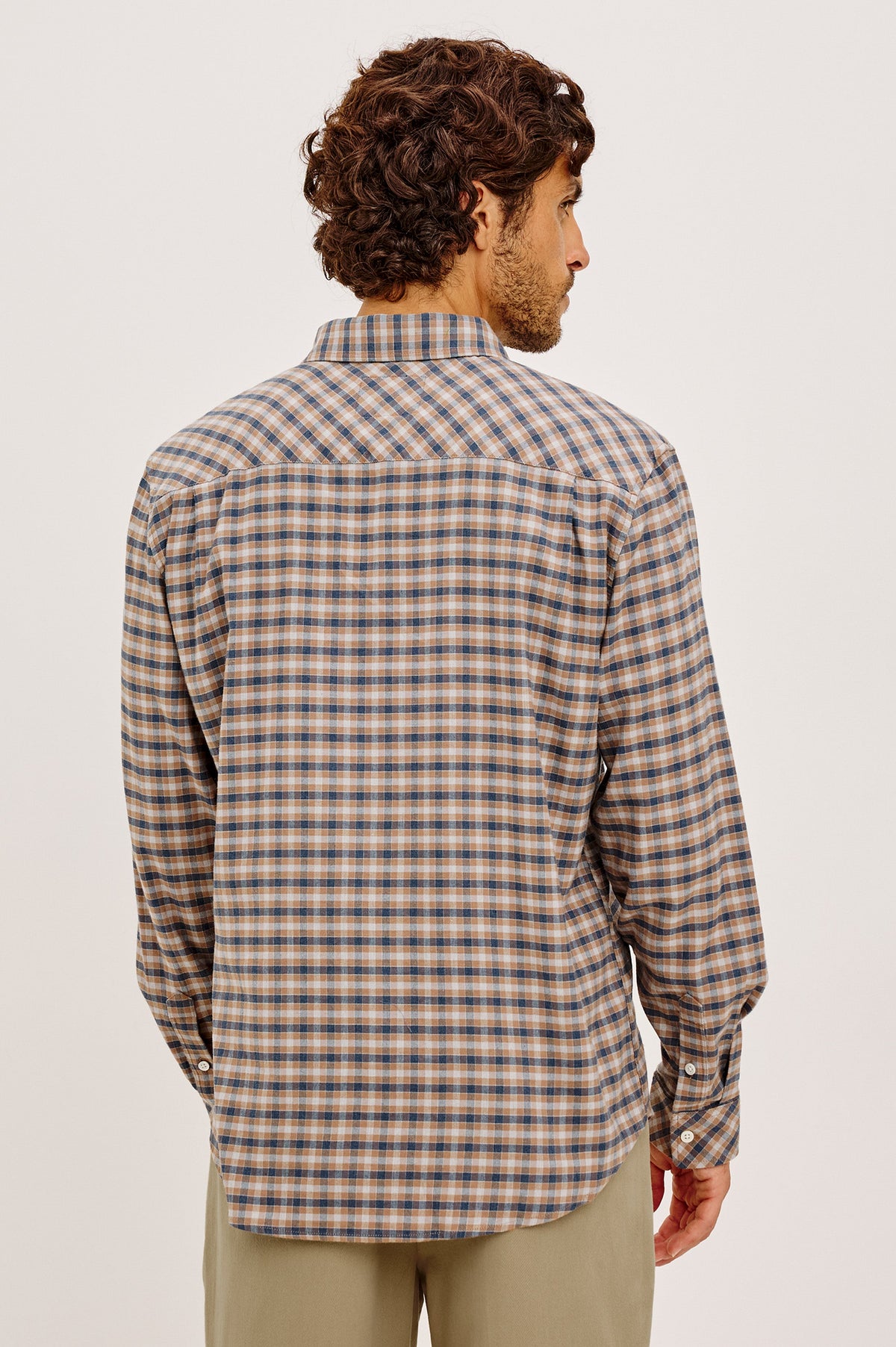 VANCE SHIRT - CEDAR NAVY SILVER