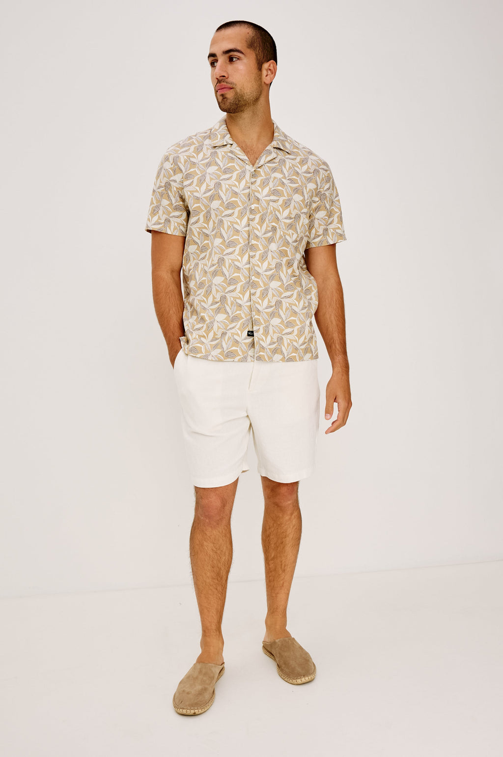 WAIMEA SHIRT - BANANA LEAF KHAKI