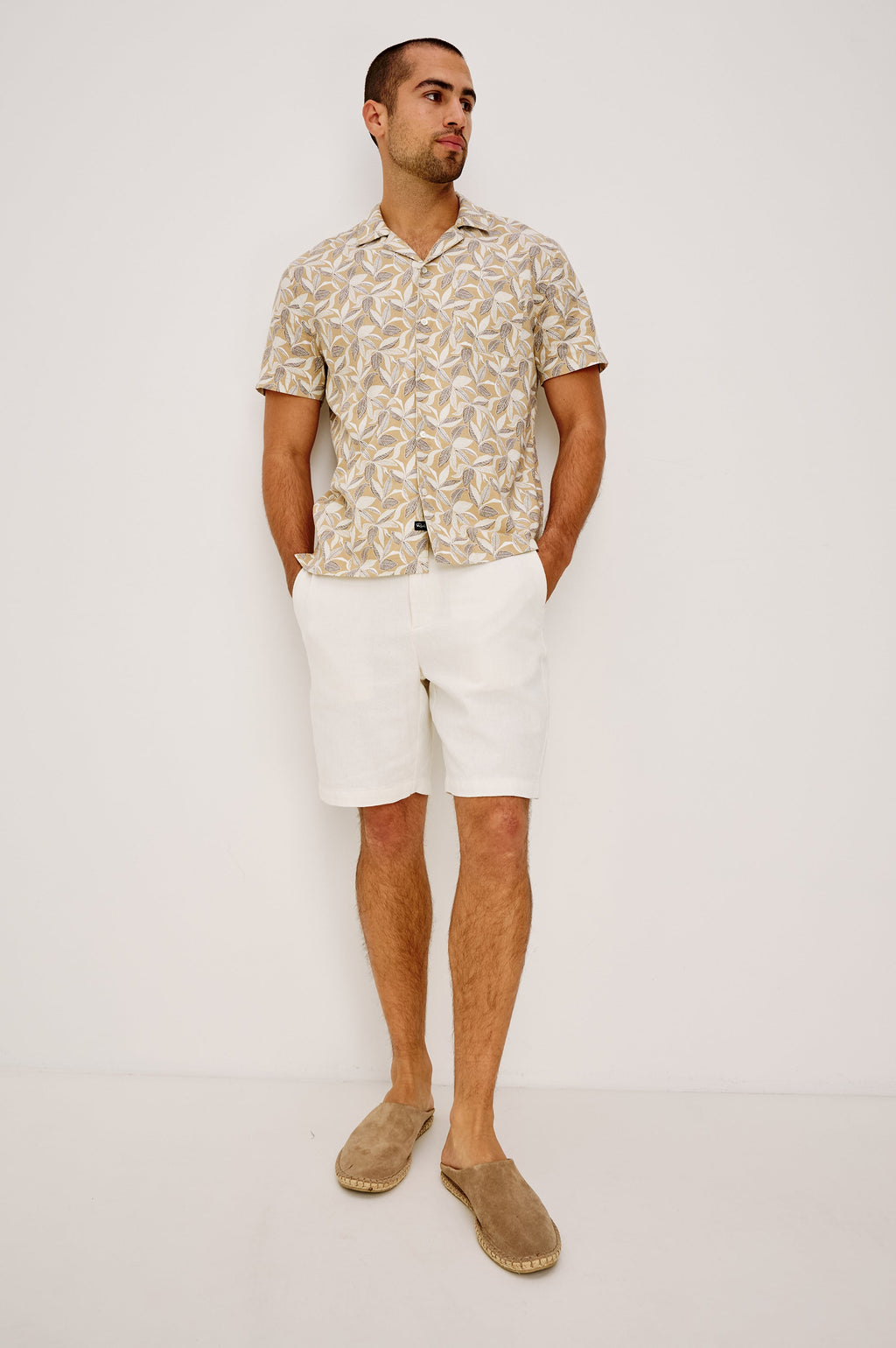 WAIMEA SHIRT - BANANA LEAF KHAKI