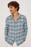 WYATT SHIRT - DEEP SEAFOAM GLASS
