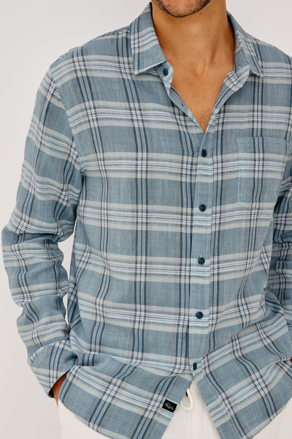 WYATT SHIRT - DEEP SEAFOAM GLASS