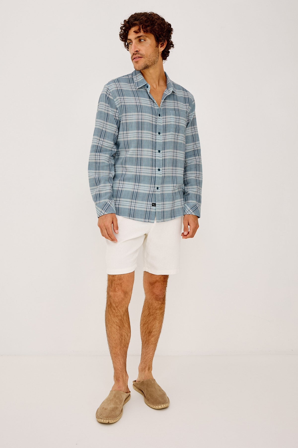 WYATT SHIRT - DEEP SEAFOAM GLASS