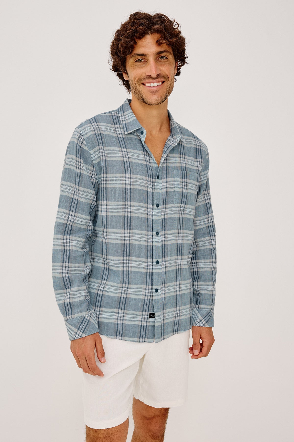 WYATT SHIRT - DEEP SEAFOAM GLASS