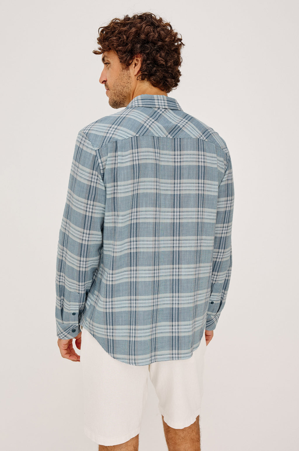 WYATT SHIRT - DEEP SEAFOAM GLASS