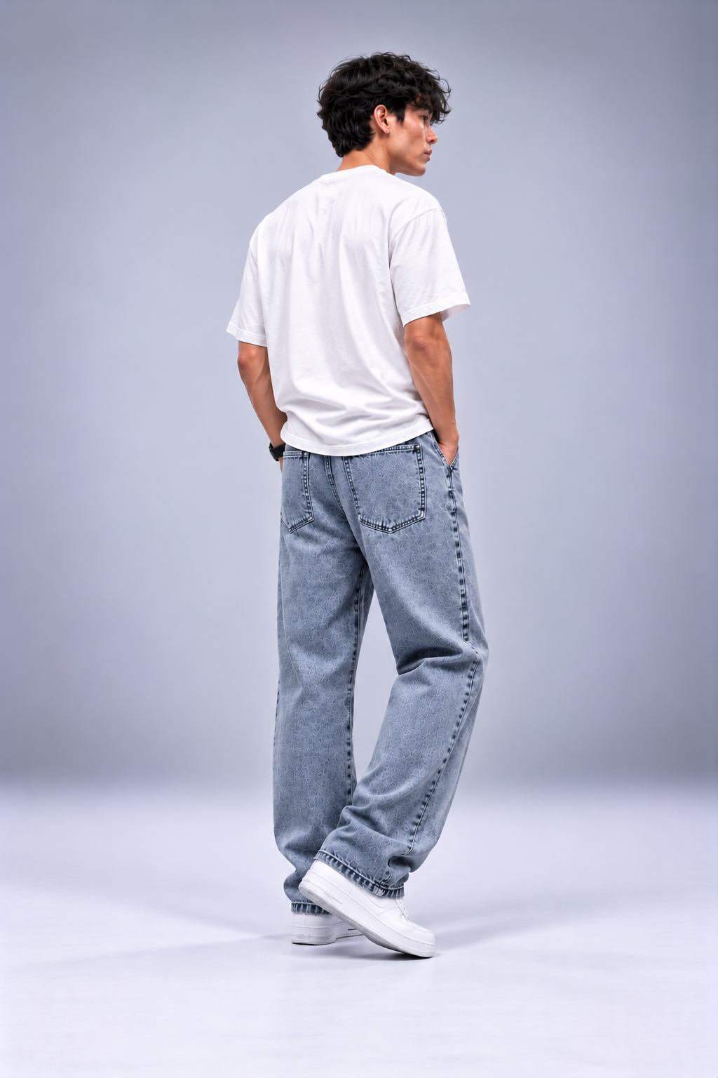 Pantalón vaquero Akatsuki azul modelo 45