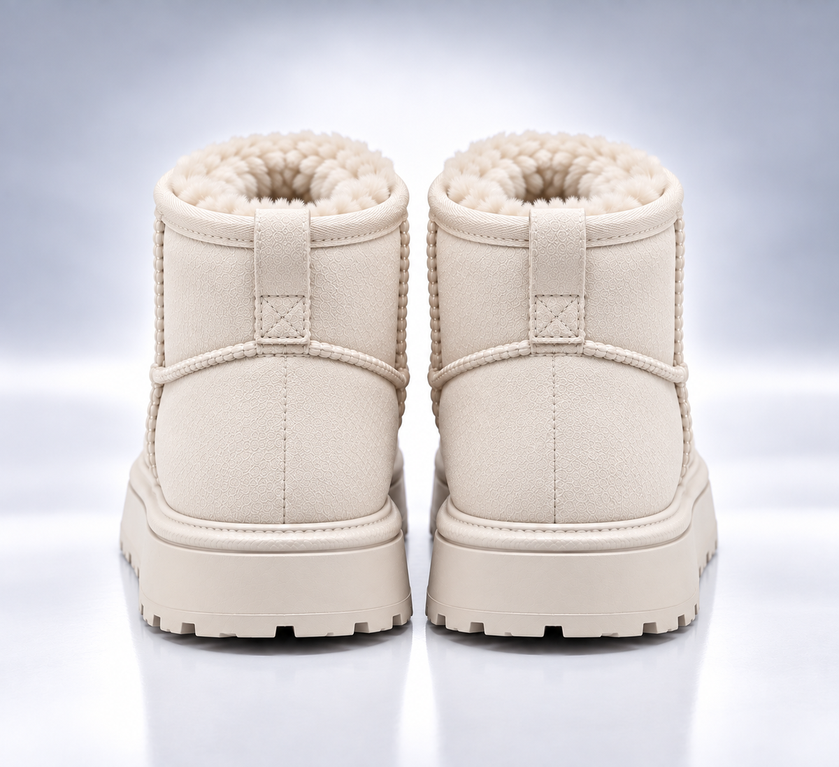 Botines Aspen Soft blanco espalda