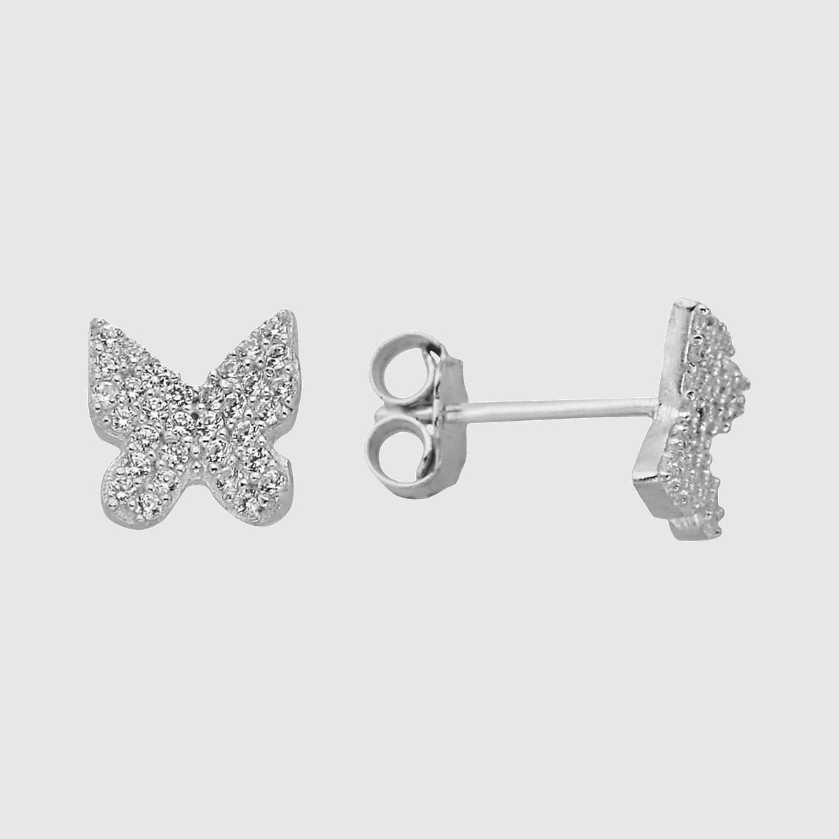 Pendientes Mariposa de Pedrería