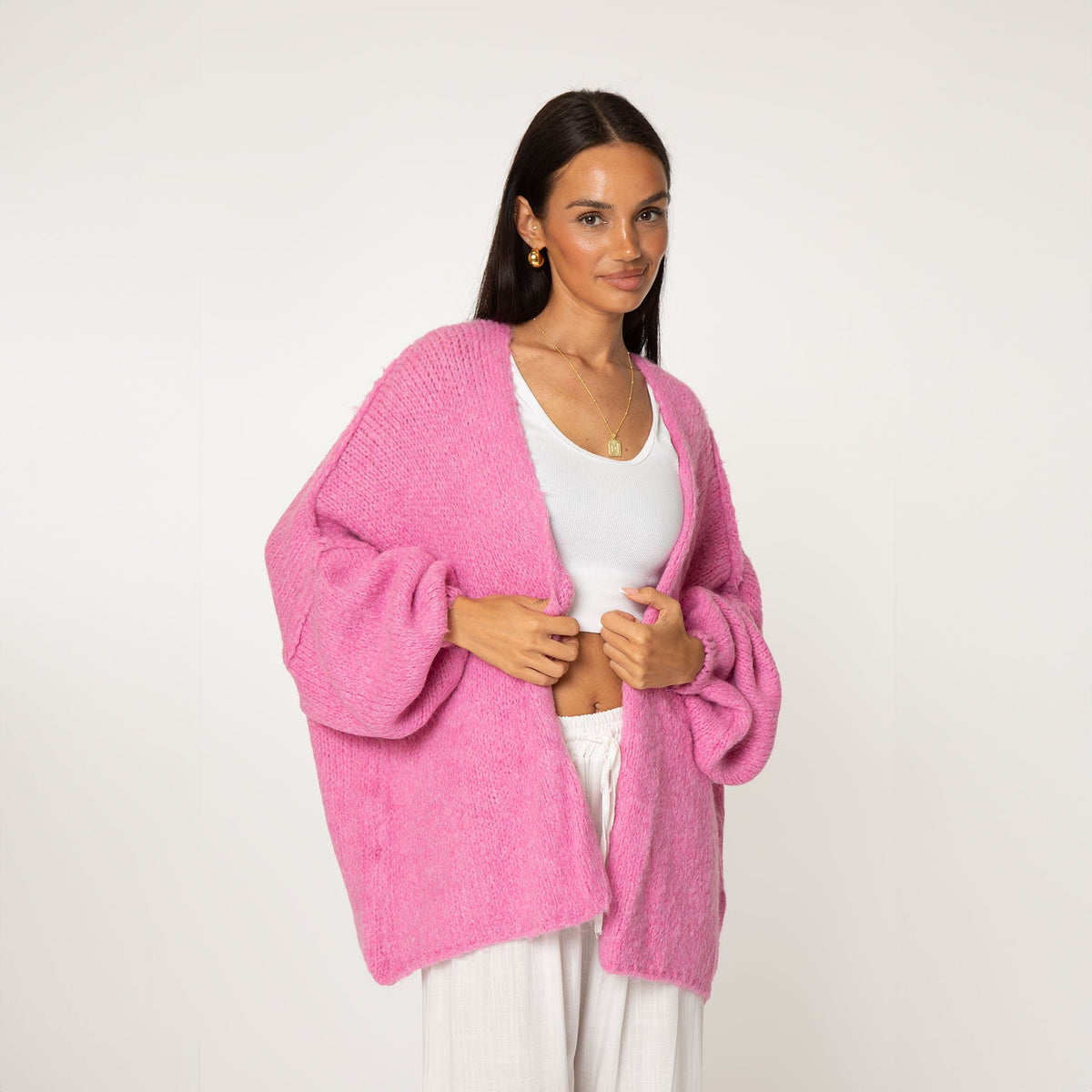 Cárdigan Oversize Abierto Clarisa