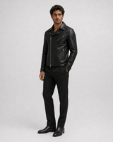 Cazadora Biker de Piel — Hombre