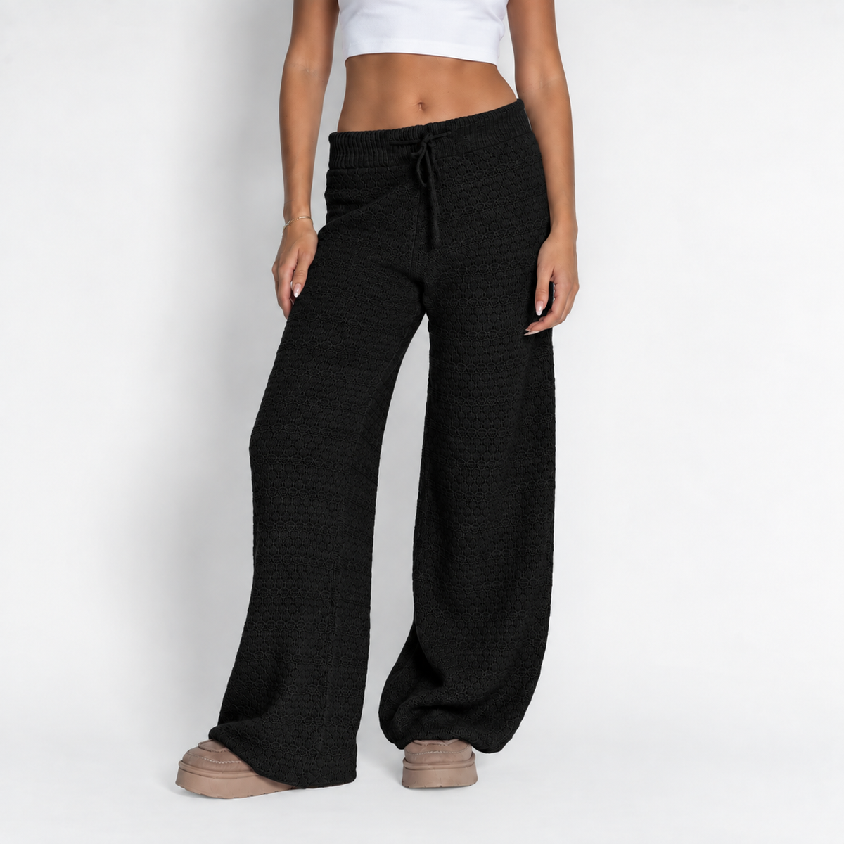 Pantalón Ancho de Punto Noa