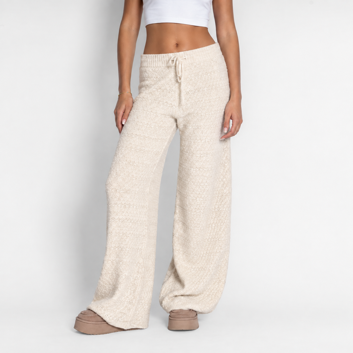 Pantalón Ancho de Punto Noa