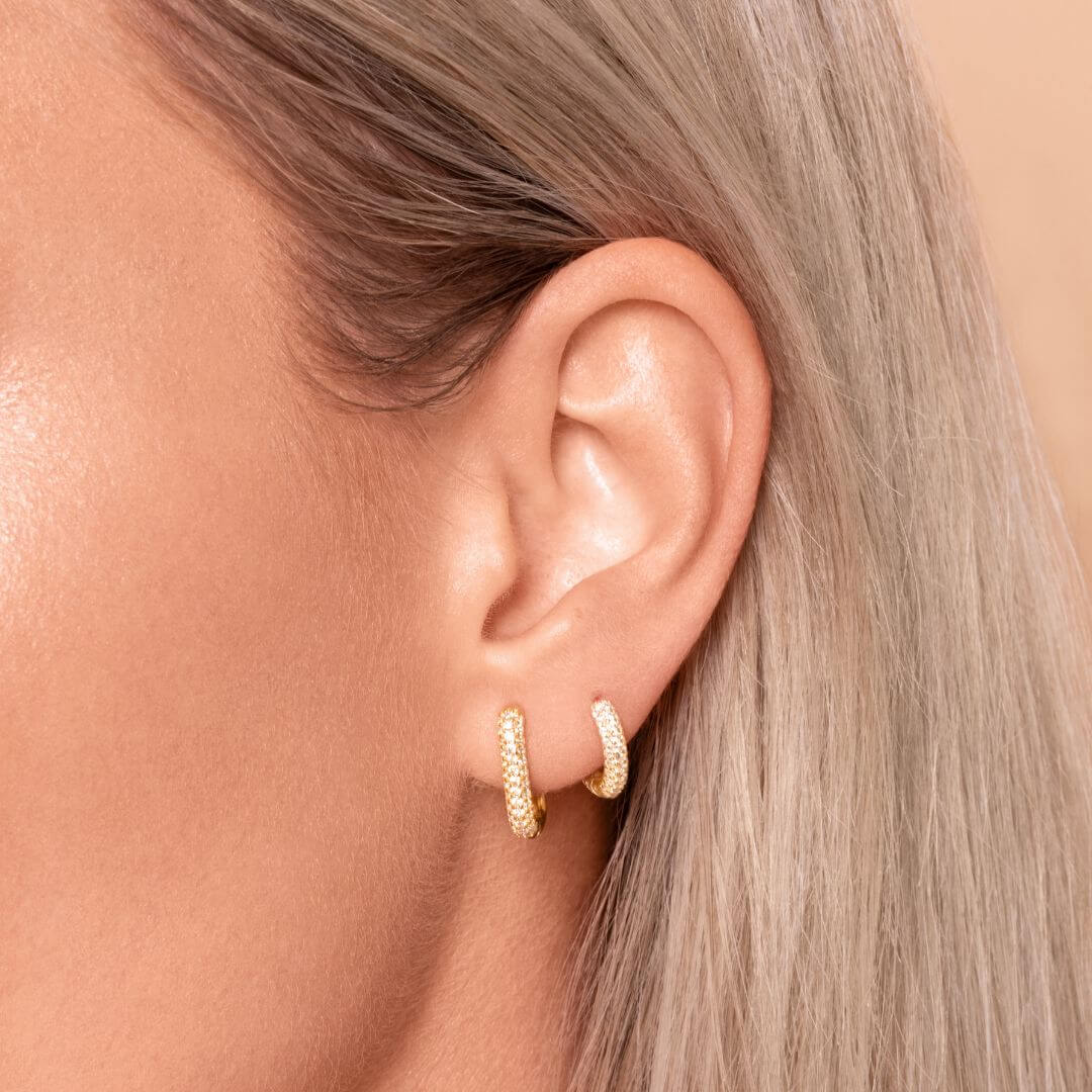Aros con Doble Fila de Pedrería