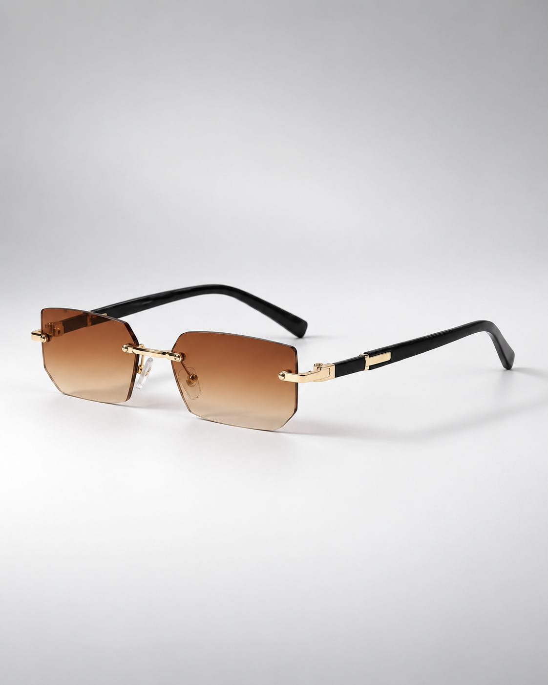 Gafas Rimless VRS marrón