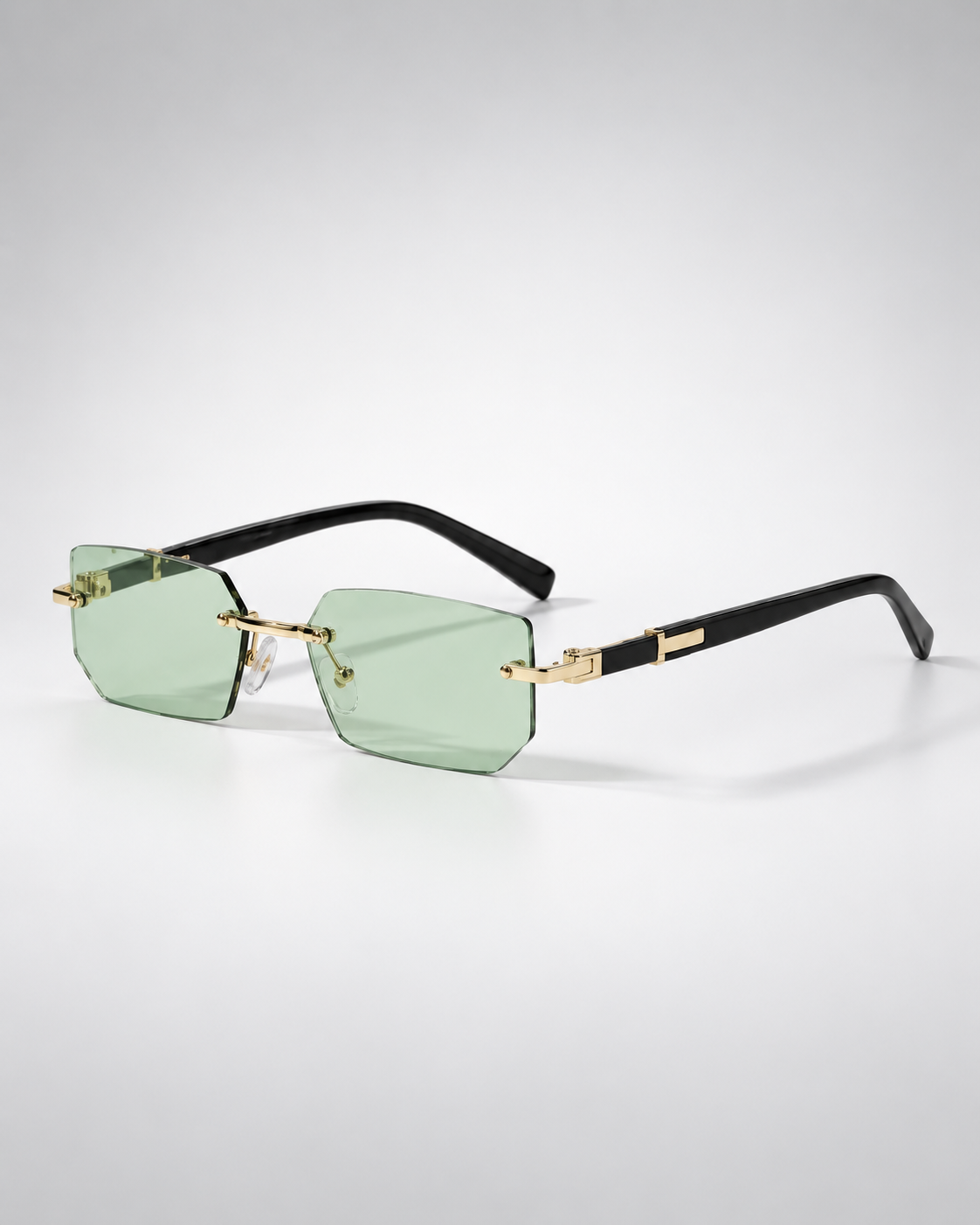 Gafas Rimless VRS verde menta