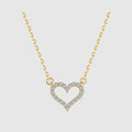 Collar Corazón de Pedrería