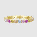 Anillo de Piedras de Colores