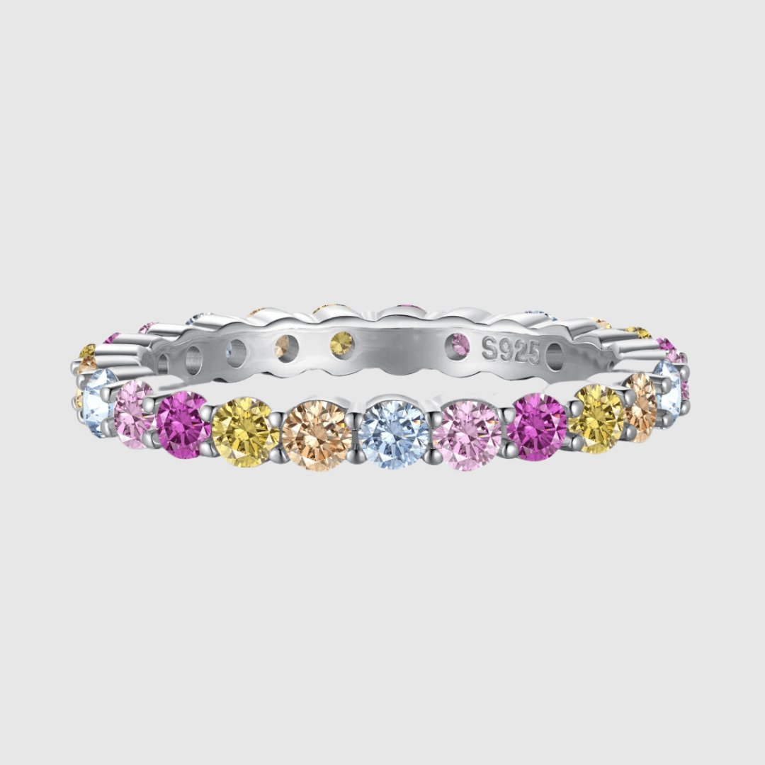 Anillo de Piedras de Colores