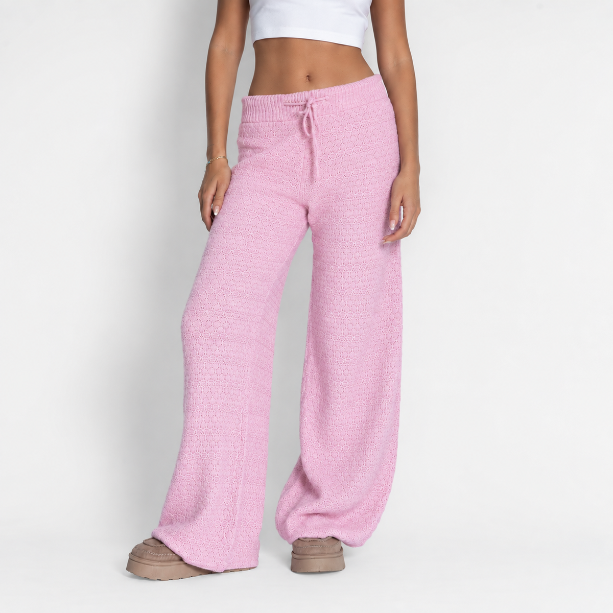 Pantalón Ancho de Punto Noa