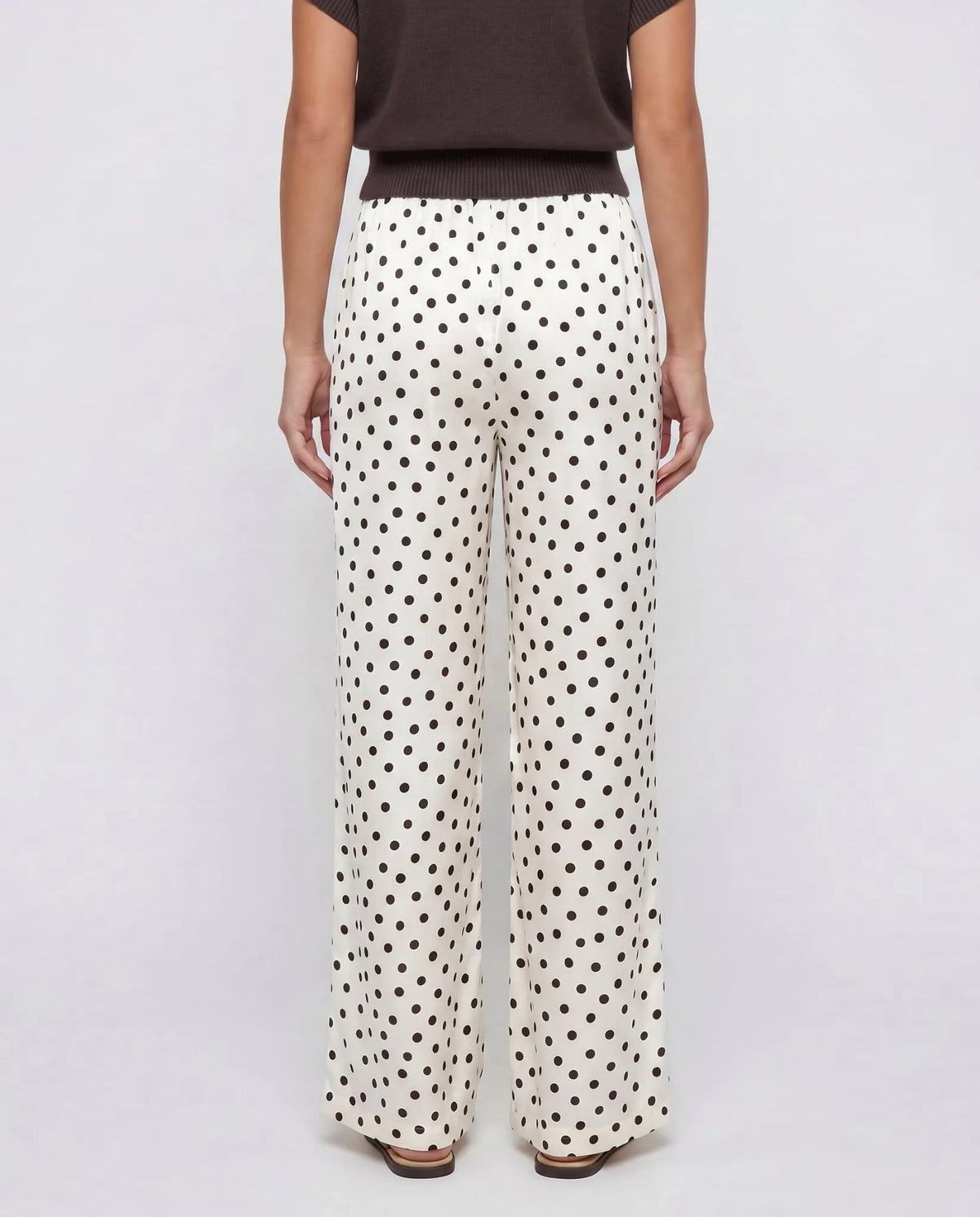 Pantalón Satinado de Lunares Olimpia