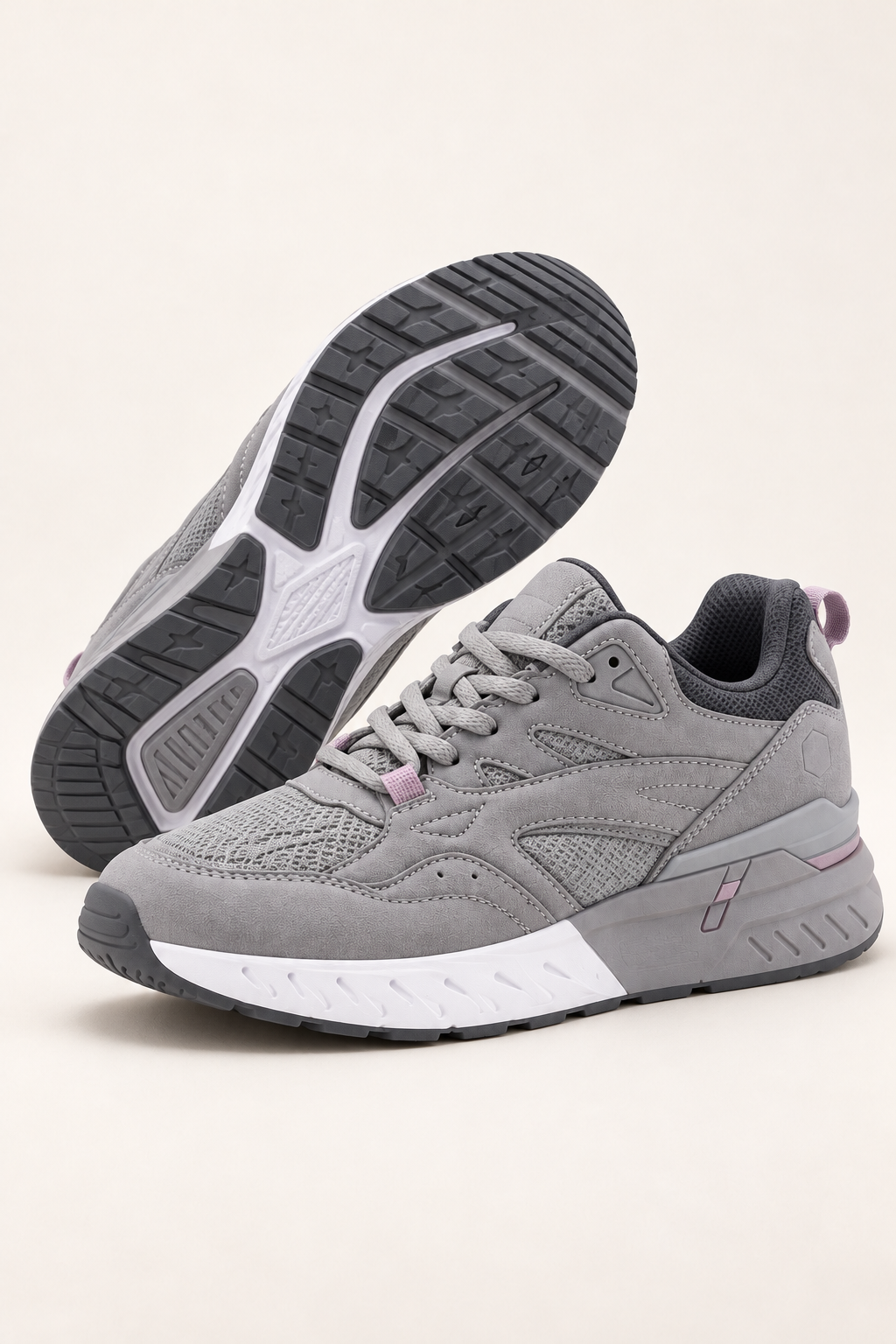 Zapatillas Urban Rebound V9 de mujer en Dove Gray — detalle de la suela