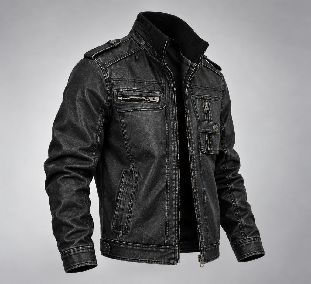 Chaqueta VRS Asfalto negra sin modelo 45
