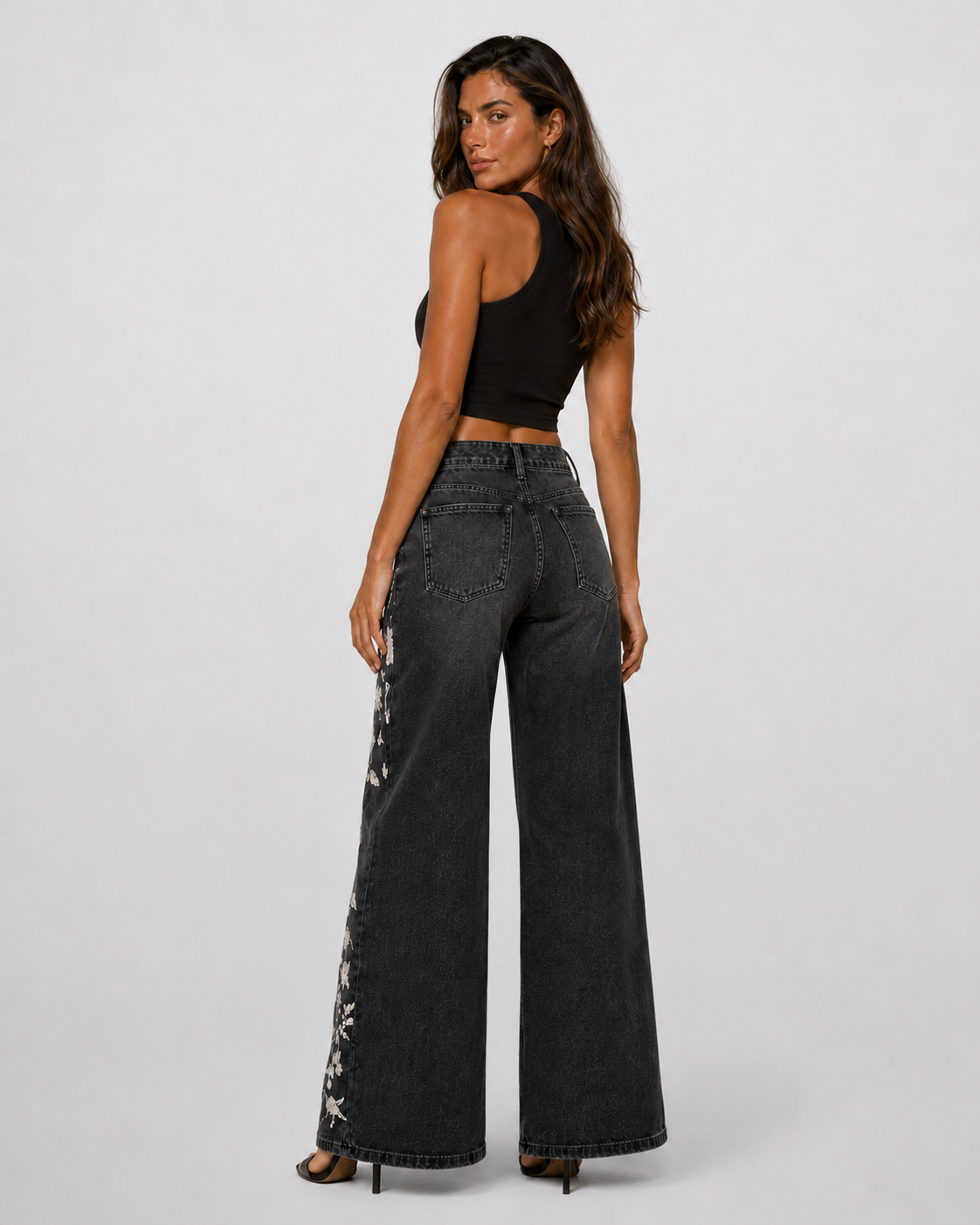Pantalón Florence Denim — vista trasera