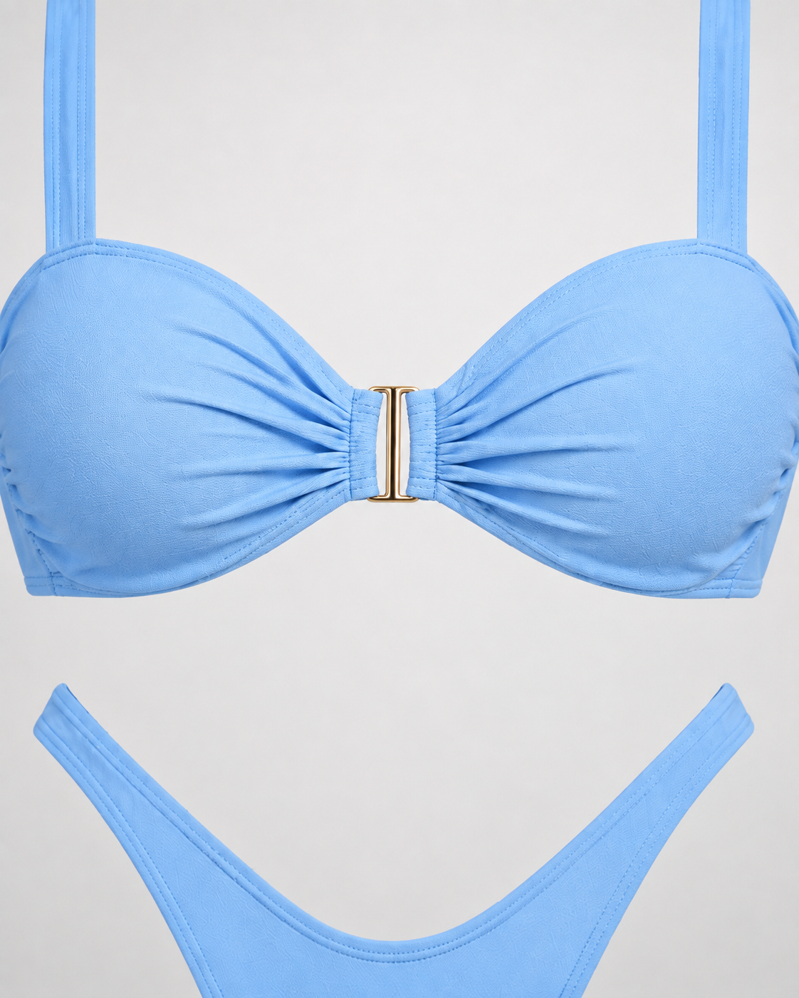 Bikini Ibiza Bandeau — detalle del tejido