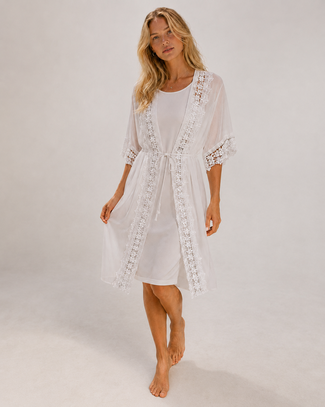 Kimono Cala White — vista principal