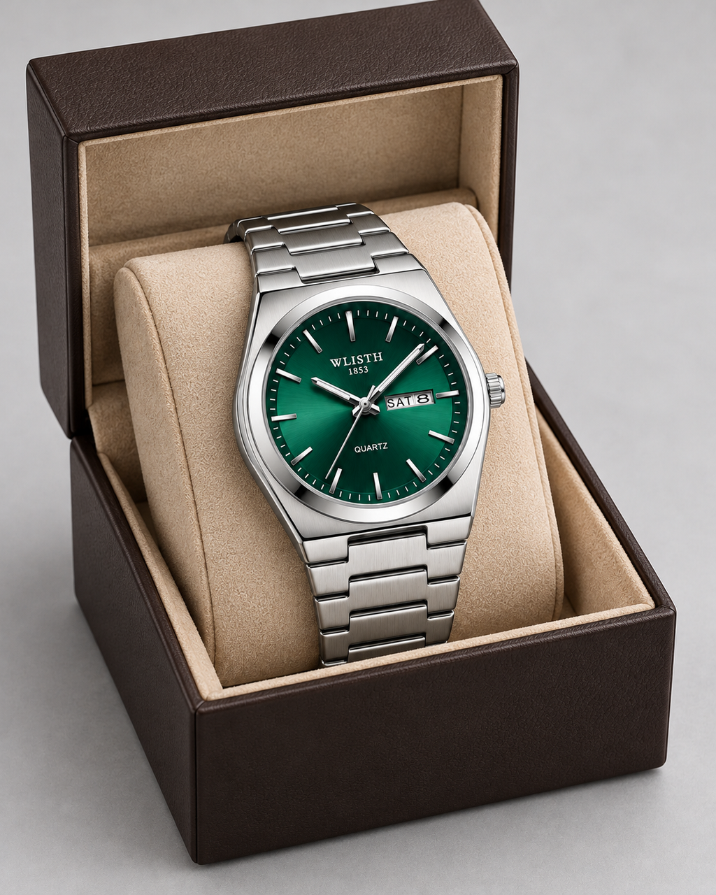 Reloj Monaco Signature — Verde — caja